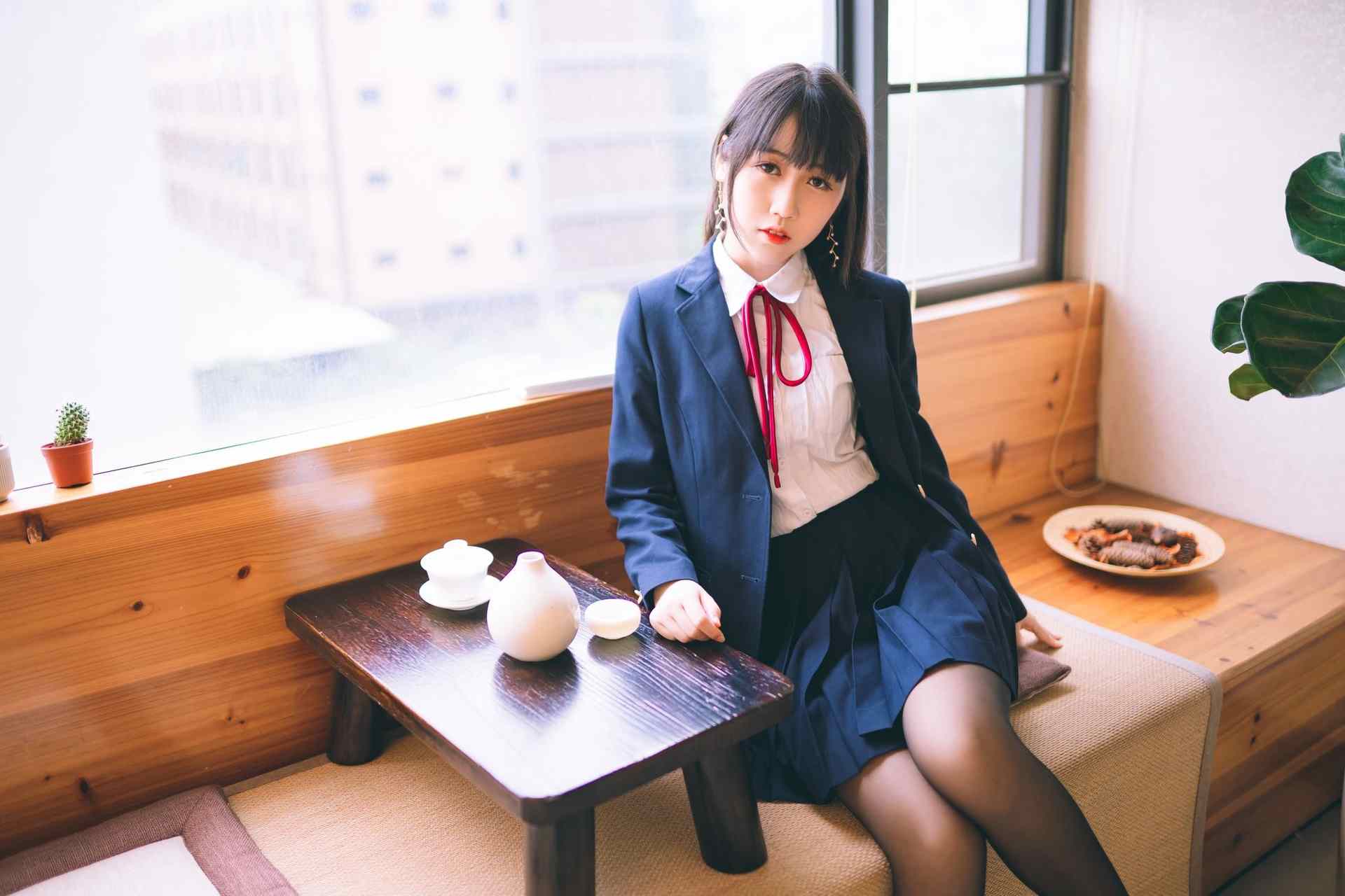 NO.023不呆猫校服JK魅力写真【64P】-可宝主